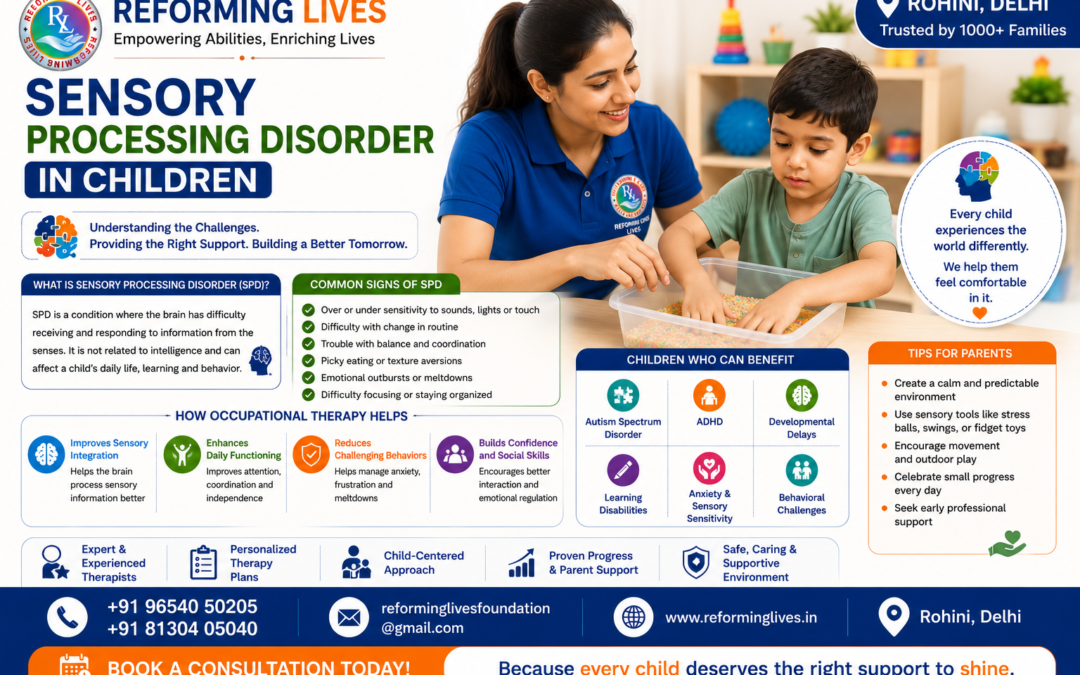 Sensory Processing Disorder in Children – Signs, Causes & Therapy